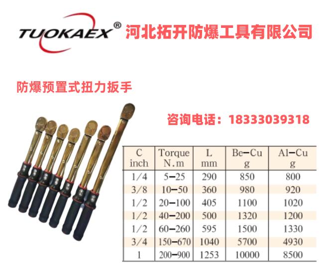 新疆拓开防爆工具 不锈钢活扳手 绝缘螺丝刀 钢制敲击扳手 加工定制扳手