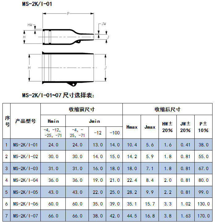 耐高温直通模塑套 厂家热缩模