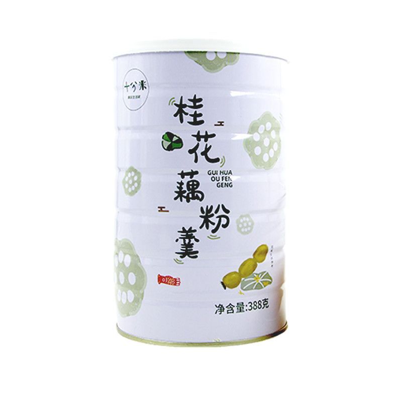 十分米桂花藕粉羹速溶藕粉懒人速食早餐食品罐装