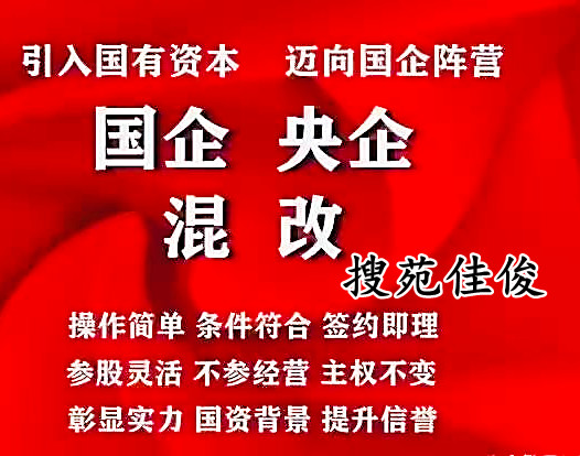 国企混改的方式民企如何参与国企混改