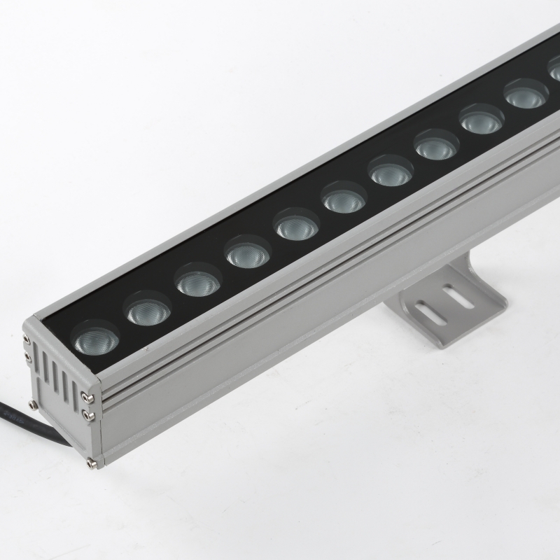 户外RGB洗墙灯中山外控全彩线条灯明可诺招牌dmx512跑马灯